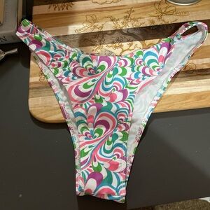 Colorful Swirl Bikini Bottom